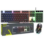 Πληκτρολόγιο & Ποντίκι σετ Ενσύρματα RGB  JustNote 10957