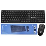 Πληκτρολόγιο με Ποντίκι σετ Ενσύρματα  JustNote 10971