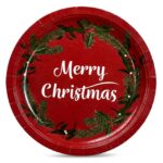 Χάρτινα Πιάτα Χριστουγέννων 8τεμ ø23cm Xmasfest 1131387 - Image 2
