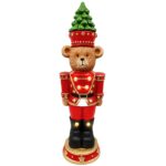 Αρκούδος Xmas mgo Γίγας με φως 66x20x18cm Xmasfest 1134086