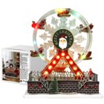 Ρόδα Λούνα Παρκ με Κίνηση, Φως, Μουσική 28x23x16cm Xmasfest 1134087