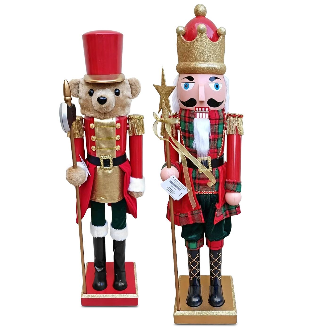 93-4071 Καρυοθραύστης Στρατιώτης Xmas 80cm Xmasfest 1134091 - Image 1
