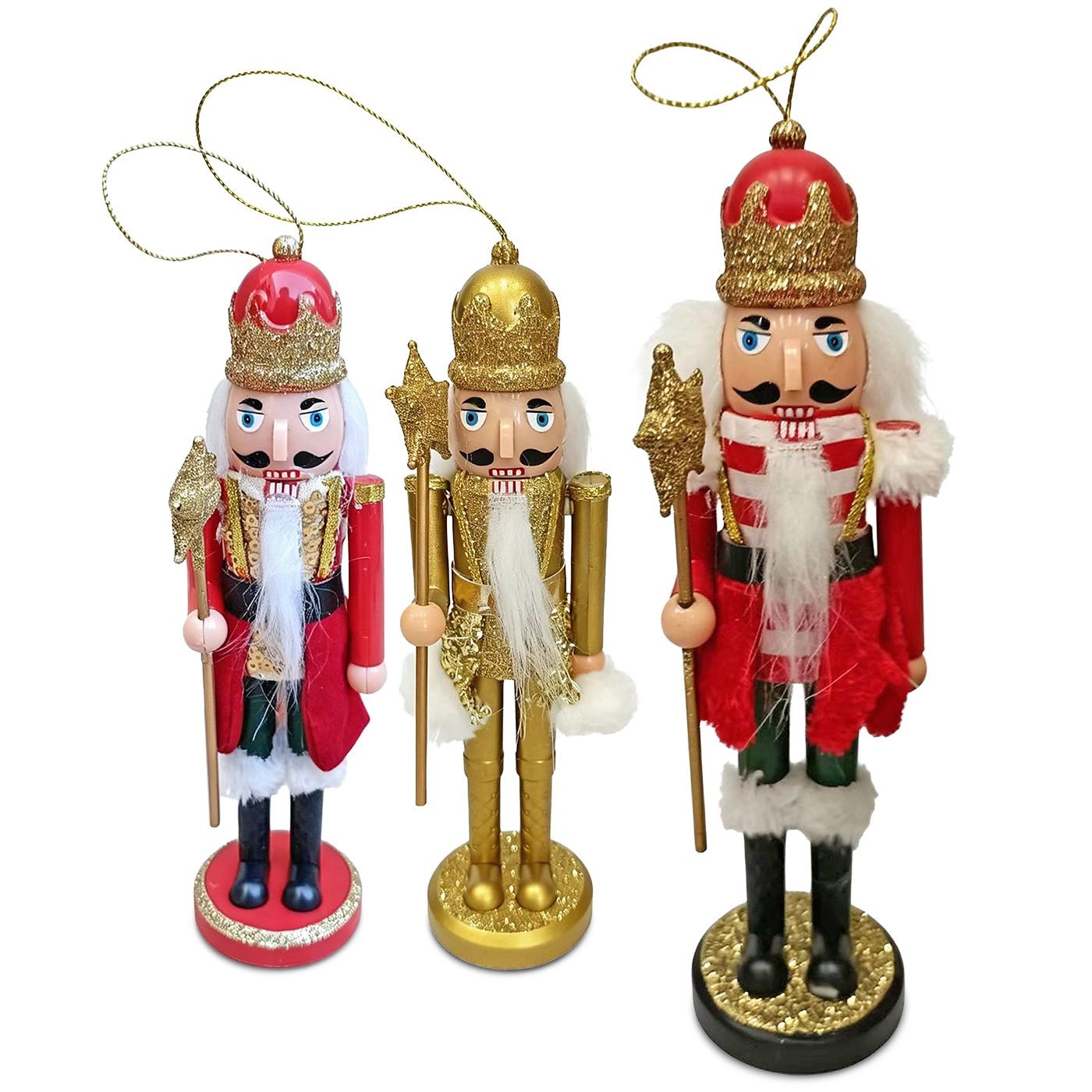 93-4072 Καρυοθραύστης Στρατιώτης Xmas 18cm Xmasfest 1134092 - Image 1