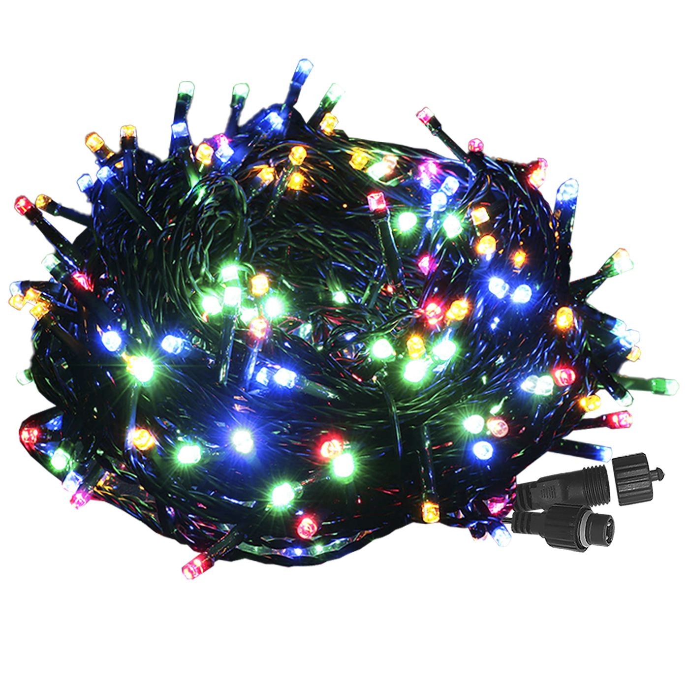 93-4080 510 Λαμπάκια LED Πολύχρωμα σε Σειρά με Επέκταση & Προγράμματα IP44 25,5m (δεν Περιέχεται ο Μετασχηματιστής) Xmasfest 1134100 - Image 1