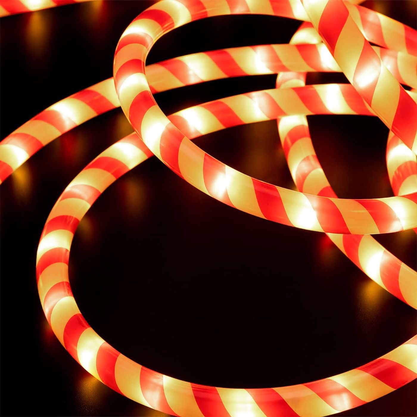 93-4081 Φωτοσωλήνας 400 LED 20m Candy με Προγράμματα IP44 ø11mm 20m (+3m Extra Καλώδιο) Xmasfest 1134101 - Image 1