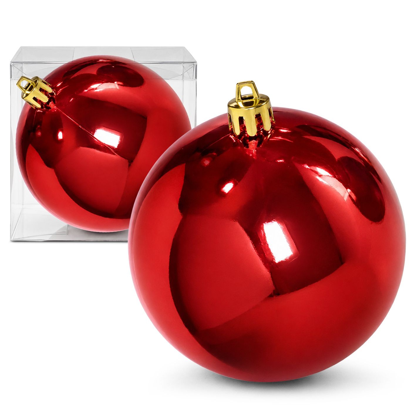 93-4094 Μπάλα Γίγας Shiny ø20cm Xmasfest 1134114 - Image 1