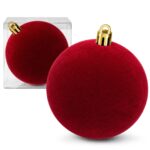 Μπάλα Γίγας Βελούδινη ø20cm Xmasfest 1134116
