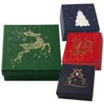 Κουτι Χάρτινο Χριστουγεννιάτικο 17x17x8cm Xmasfest 1134140