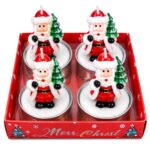 Κεριά Ρεσώ Άγιος με Δέντρο σετ=4 τεμ 73gr Xmasfest 1134157 - Image 2