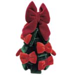 Δέντρο Βελουτέ από Φιόγκους 24x13cm Xmasfest 1134187