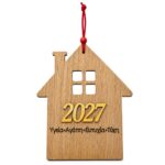 Διακοσμητικό Ξύλινο - Plexiglass 2027 18x15cm Xmasfest 1134192