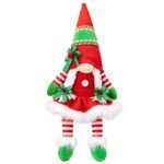 Φιγούρα Διακοσμητική Gnome Μακριά Πόδια 39cm Xmasfest 1134199 - Image 2