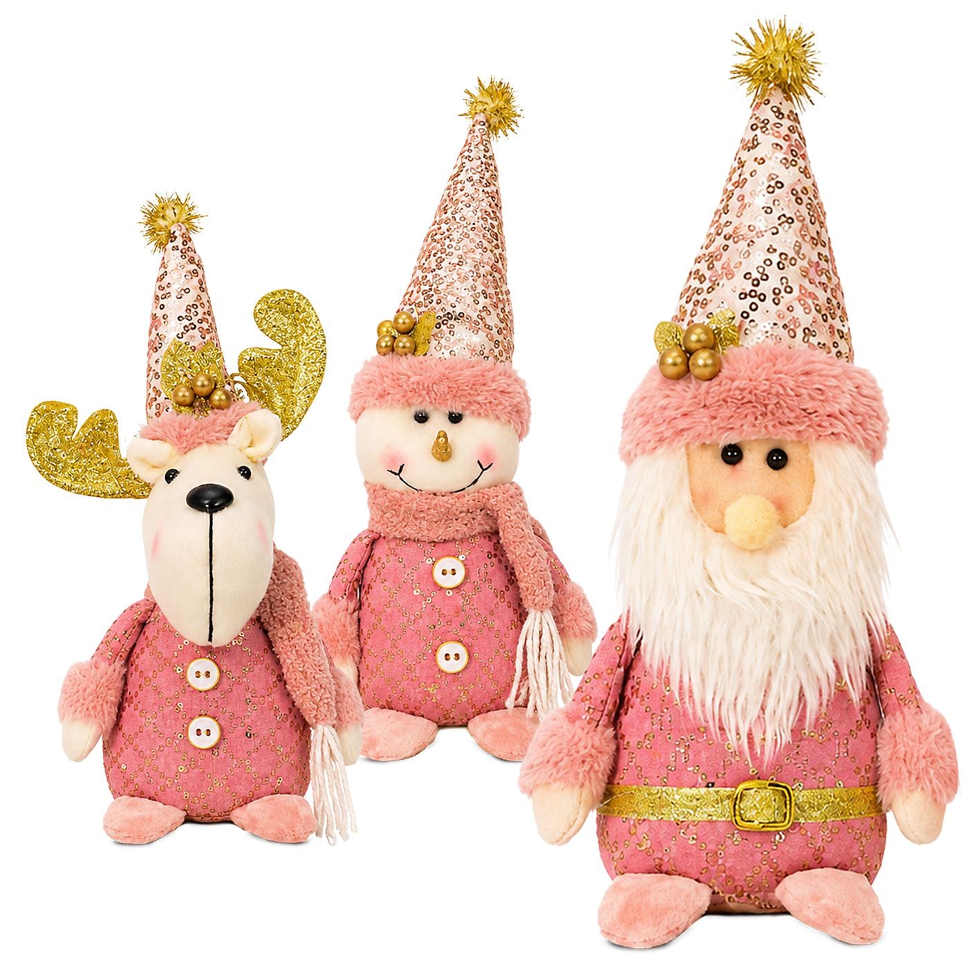 93-4186 Φιγούρα Διακοσμητική Gnome Παστέλ ~30-34cm Xmasfest 1134206 - Image 1