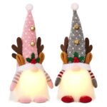 Φιγούρα Διακοσμητική Gnome με φως & Καμπανάκια 38cm Xmasfest 1134208