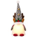 Φιγούρα Διακοσμητική Gnome με φως & Καμπανάκια 38cm Xmasfest 1134208 - Image 2