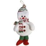 Φιγούρα Πάνινη Κρεμαστή Χιονάνθρωπος 17cm Xmasfest 1134212