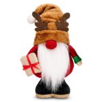 Φιγούρα Διακοσμητική Gnome με Ξύλινη Βάση 24-33cm Xmasfest 1134214 - Image 2