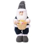 Φιγούρα Xmas Πάνινη με Καλαθάκι 43cm Xmasfest 1134218 - Image 2