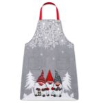 Ποδιά Xmas από Λινάτσα 76x55cm Xmasfest 1134225