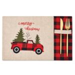 Σουπλά Υφασμάτινο Xmas Λινάτσα 43x32cm Xmasfest 1134230