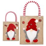 Τσάντα Xmas Λινάτσα 30x19x17cm Xmasfest 1134231