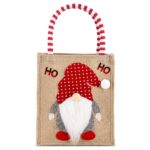 Τσάντα Xmas Λινάτσα 30x19x17cm Xmasfest 1134231 - Image 2