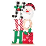 Επιτραπέζιο Διακοσμητικό Ξύλινο HoHoHo 17x9cm Xmasfest 1134247
