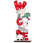 Επιτραπέζιο Διακοσμητικό Ξύλινο Welcome 22x8cm Xmasfest 1134248 - Image 2