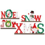 Επιτραπέζιο Διακοσμητικό Ξύλινο joy 19x10cm Xmasfest 1134250