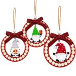 Στεφανάκι Ξύλινο Κρεμαστό ø12cm Xmasfest 1134253