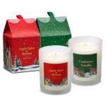 Κερί Αρωματικό σε Γυάλινο Βάζο Xmas 8x7cm Xmasfest 1134275