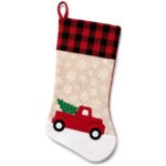 Μπότα Χριστουγέννων Λινάτσα 40x20cm Xmasfest 1134276 - Image 2