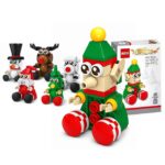 Τουβλάκια Xmas Φιγούρες σετ=6τεμ, 6+ Ετών 14,5x9,5x4cm Xmasfest 1134309