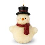 Κερί 3D Χιονάνθρωπος 11x9,5cm Xmasfest 1134311 - Image 2