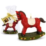 Κερί 3D Αλογάκι Χριστουγεννιάτικο 11x8,5cm Xmasfest 1134312