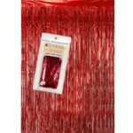 Κουρτίνα Διακόσμησης Party Foil Κόκκινη 2x1m Homie 116976