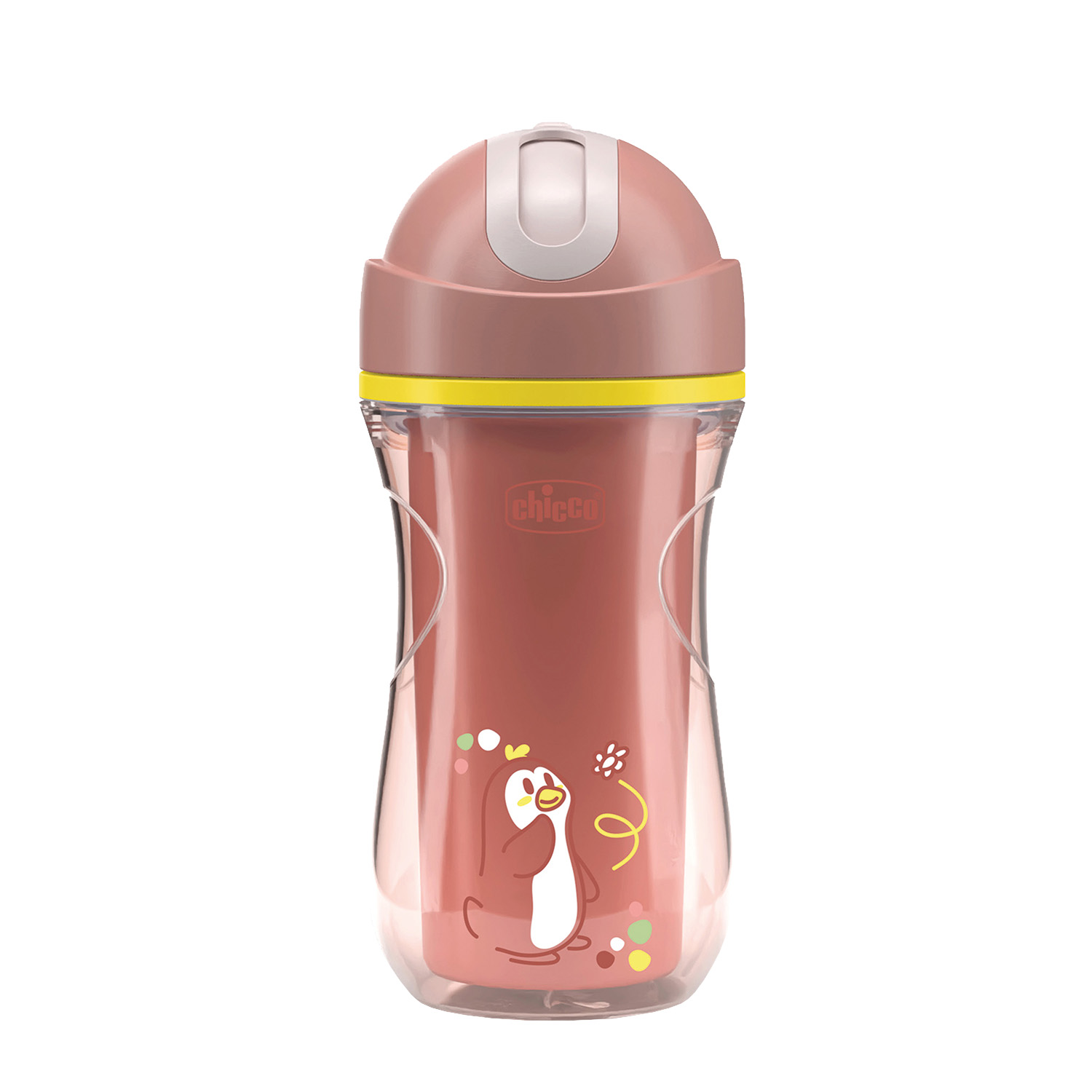 Chicco Ποτηράκι Sport Natural Ροζ Για 14+ Μηνών