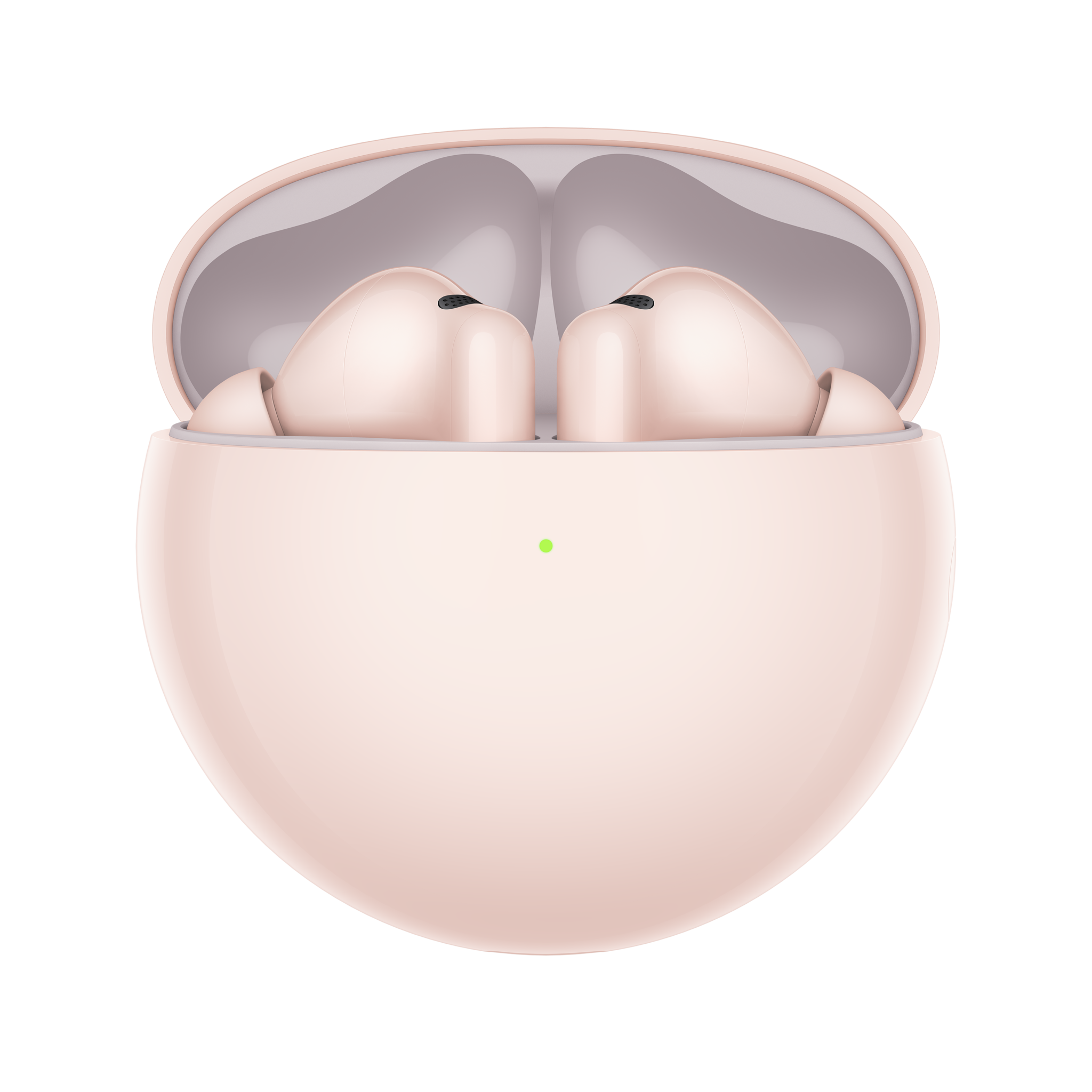 MKT_Conch_桃粉色_ID_正面打开_HQ_CN_PNG Huawei FreeBuds 7i Pink - Image 1