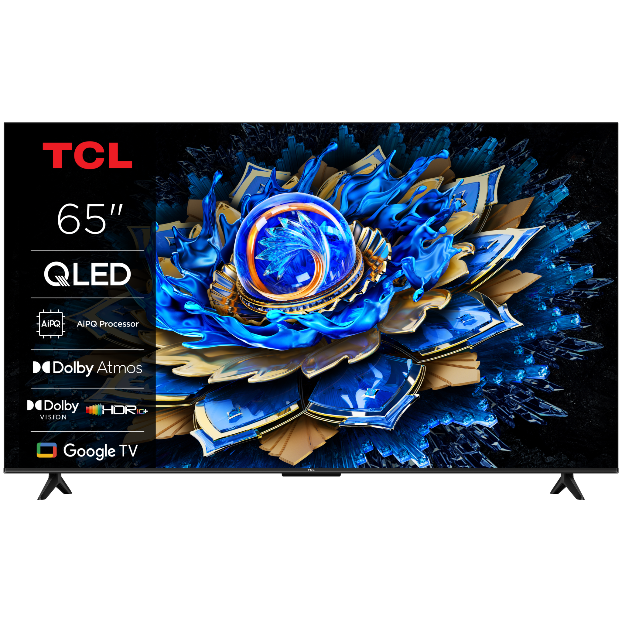 TCL_65_T69C_HERO_FRONT TCL 65T69C QLED TV (2025) - Image 1