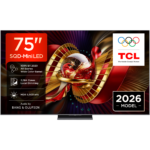 TCL 75C8L 4K Premium SQD-Mini LED TV (2026)