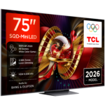 TCL 75C8L 4K Premium SQD-Mini LED TV (2026) - Image 2