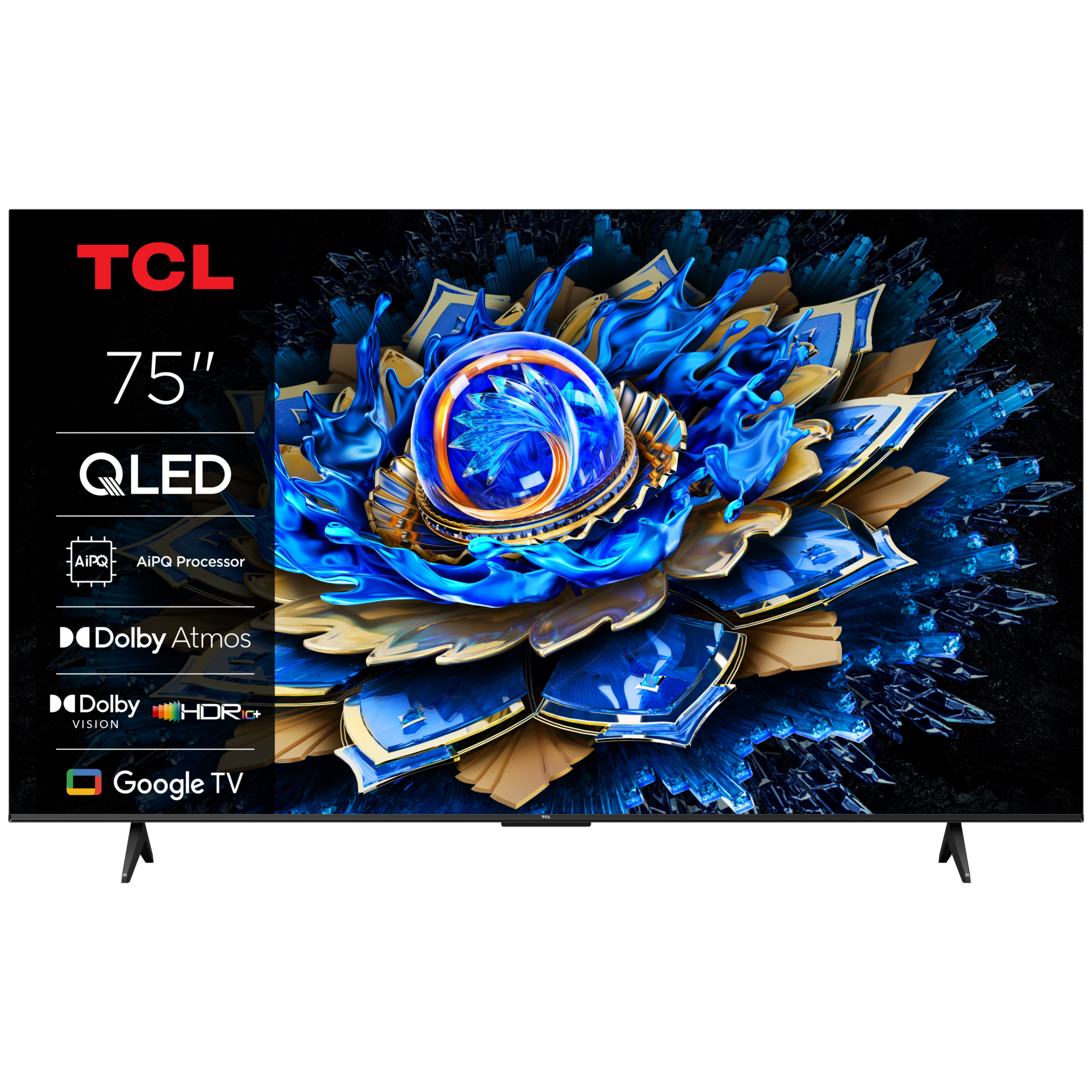 TCL_75_T69C_HERO_FRONT TCL 75T69C QLED TV (2025) - Image 1