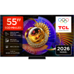 TCL 55C7L 4K Premium SQD-Mini LED TV (2026)