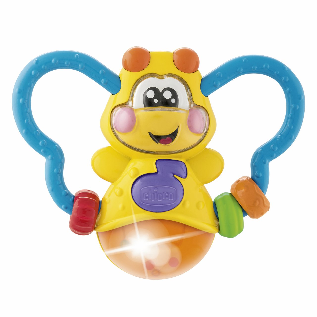 Chicco Βρεφική Κουδουνίστρα Lighting Bug Για 3-18 Μηνών